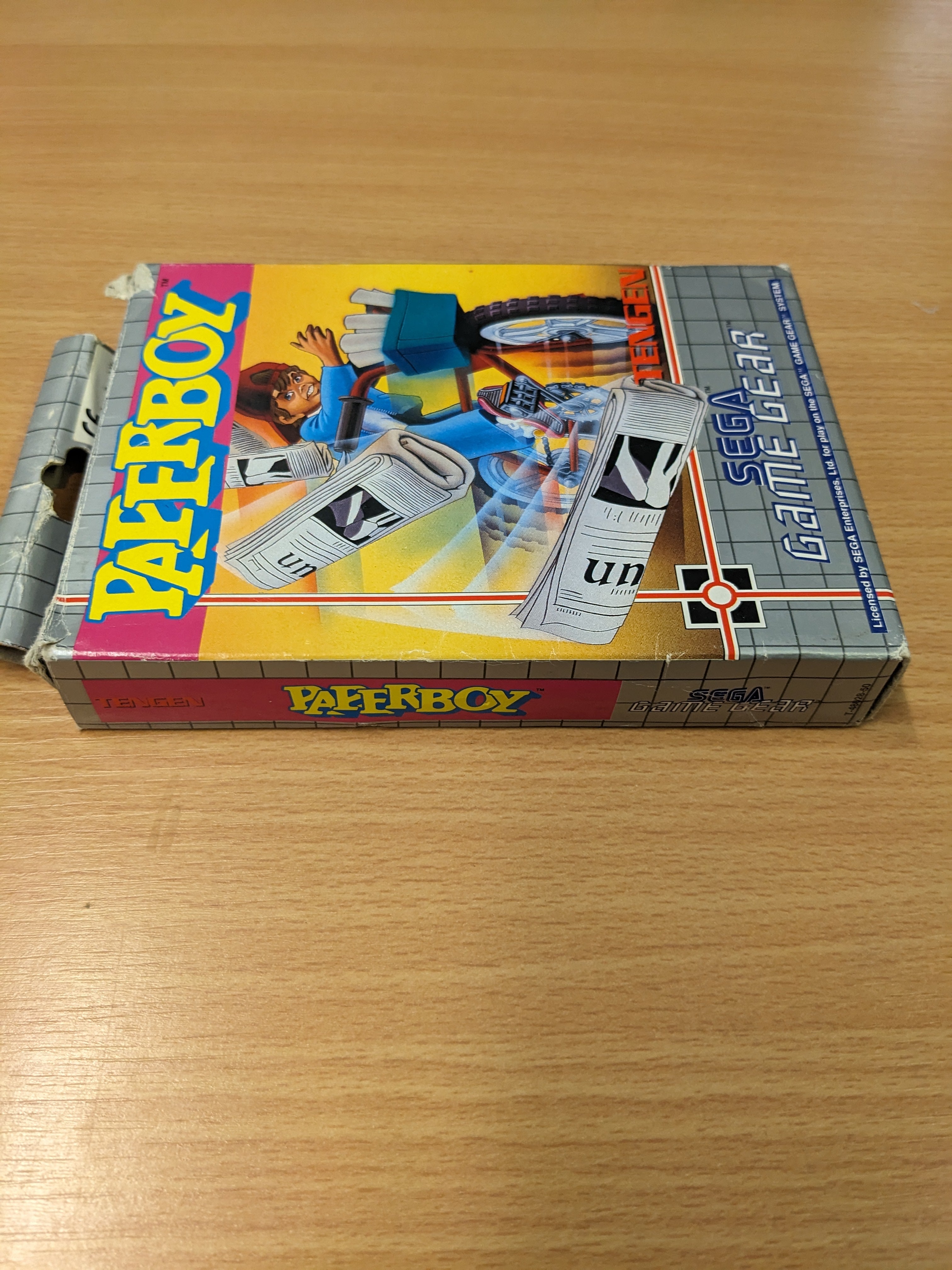 Paperboy Sega Game Gear game Paperboy Sega Game Gear game